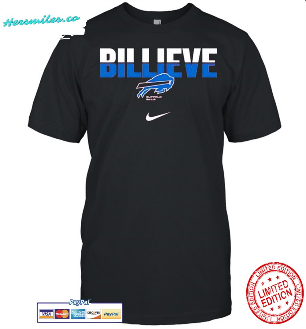Buffalo Bills Nike billieve shirt