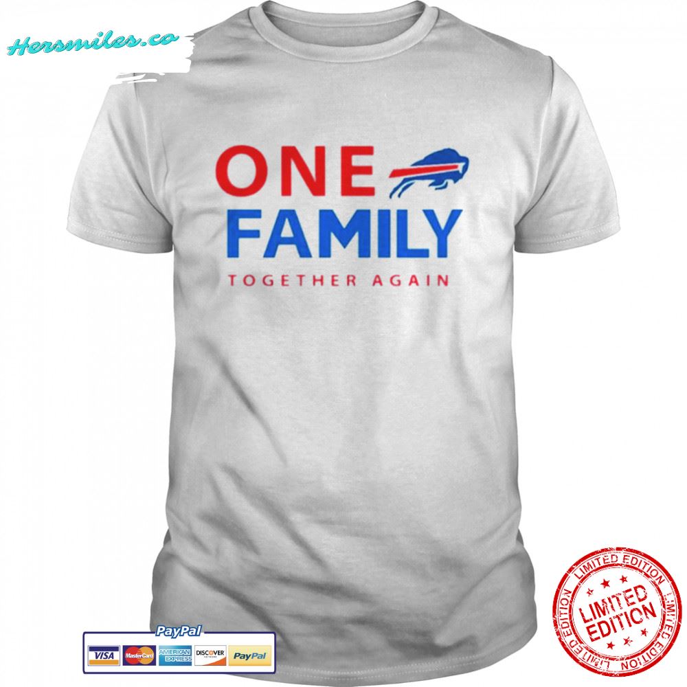 Buffalo Bills One family together again shirt