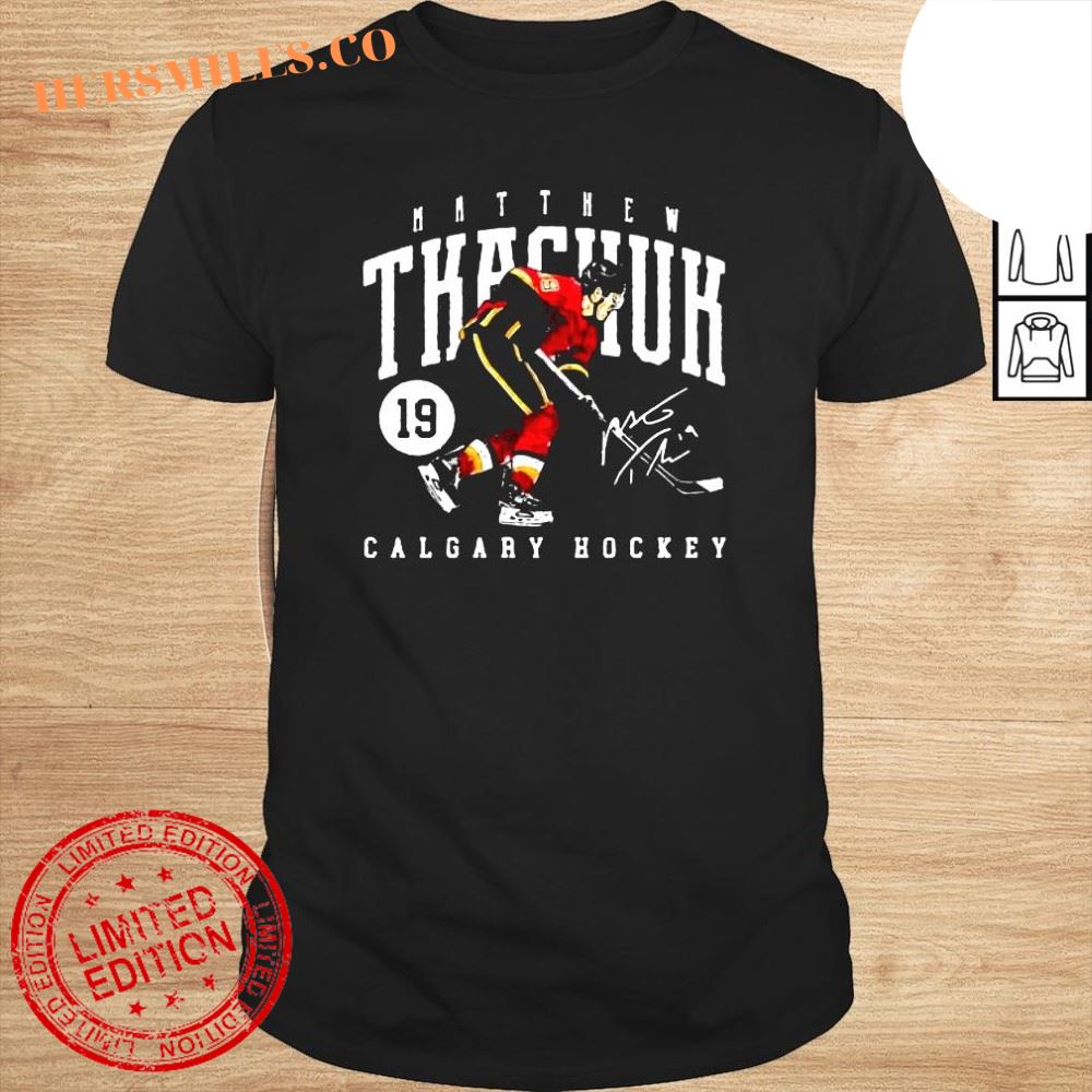 Calgary Hockey Matthew Tkachuk Game Shirt