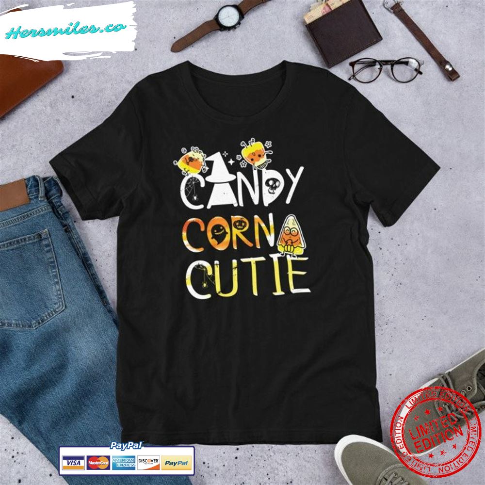 Candy Corn Cutie Halloween Costume Party National Day Gift Short-Sleeve Unisex T-Shirt