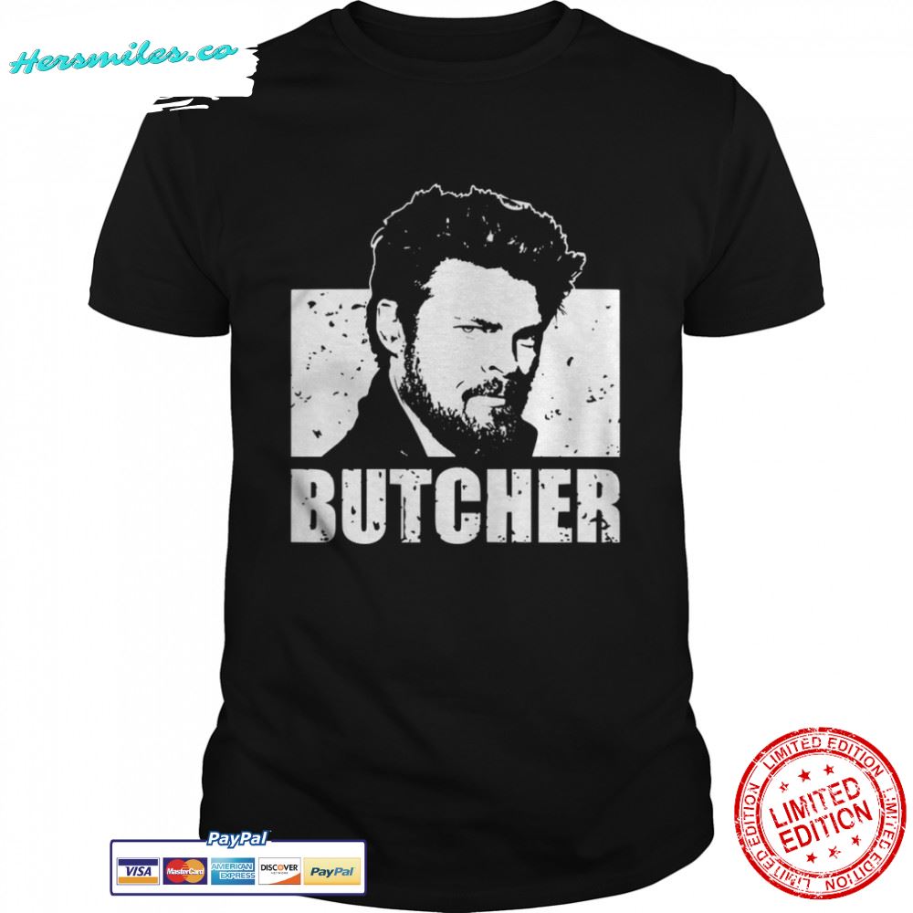 Cast The Boys Series Retro Billy Butcher Shirt - Hersmiles