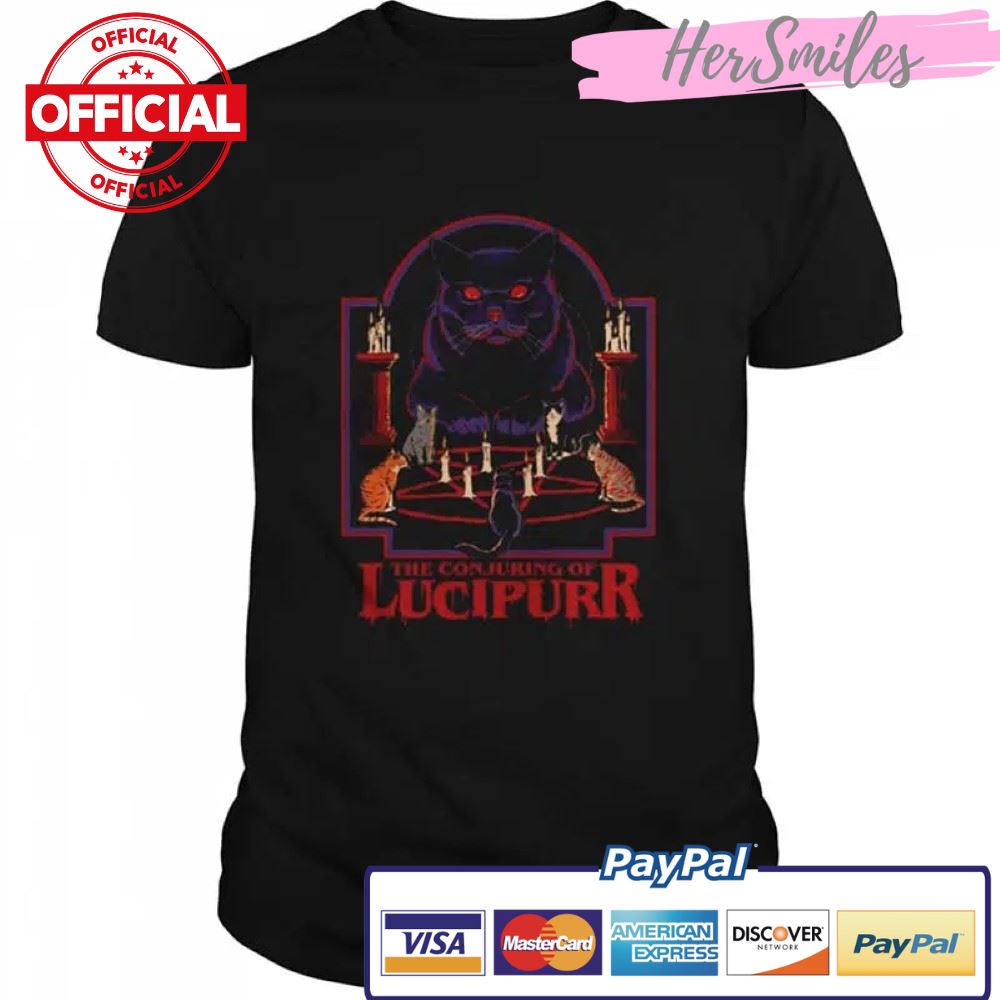 Cats The Conjuring Of Lucipurr Halloween T-shirt