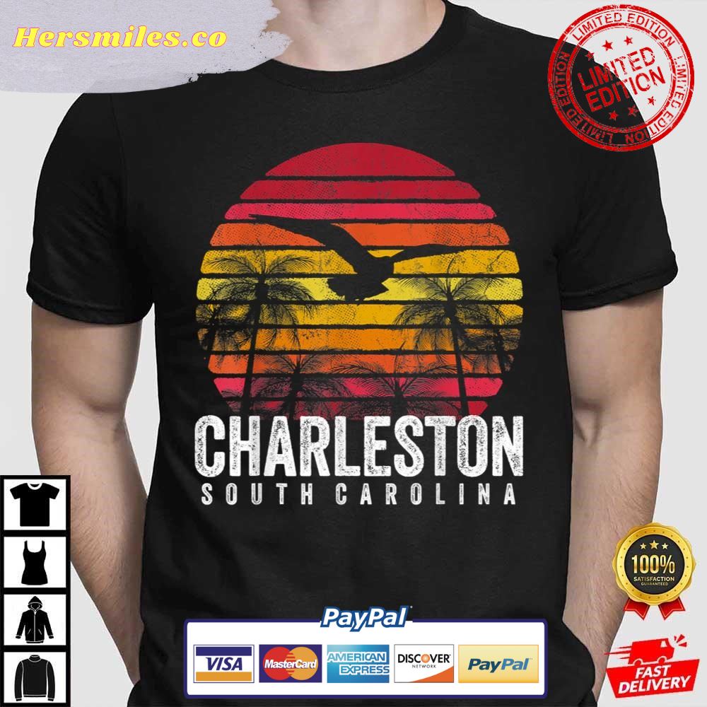 Charleston South Carolina Vintage Retro 70’s 80’s Style Shirt