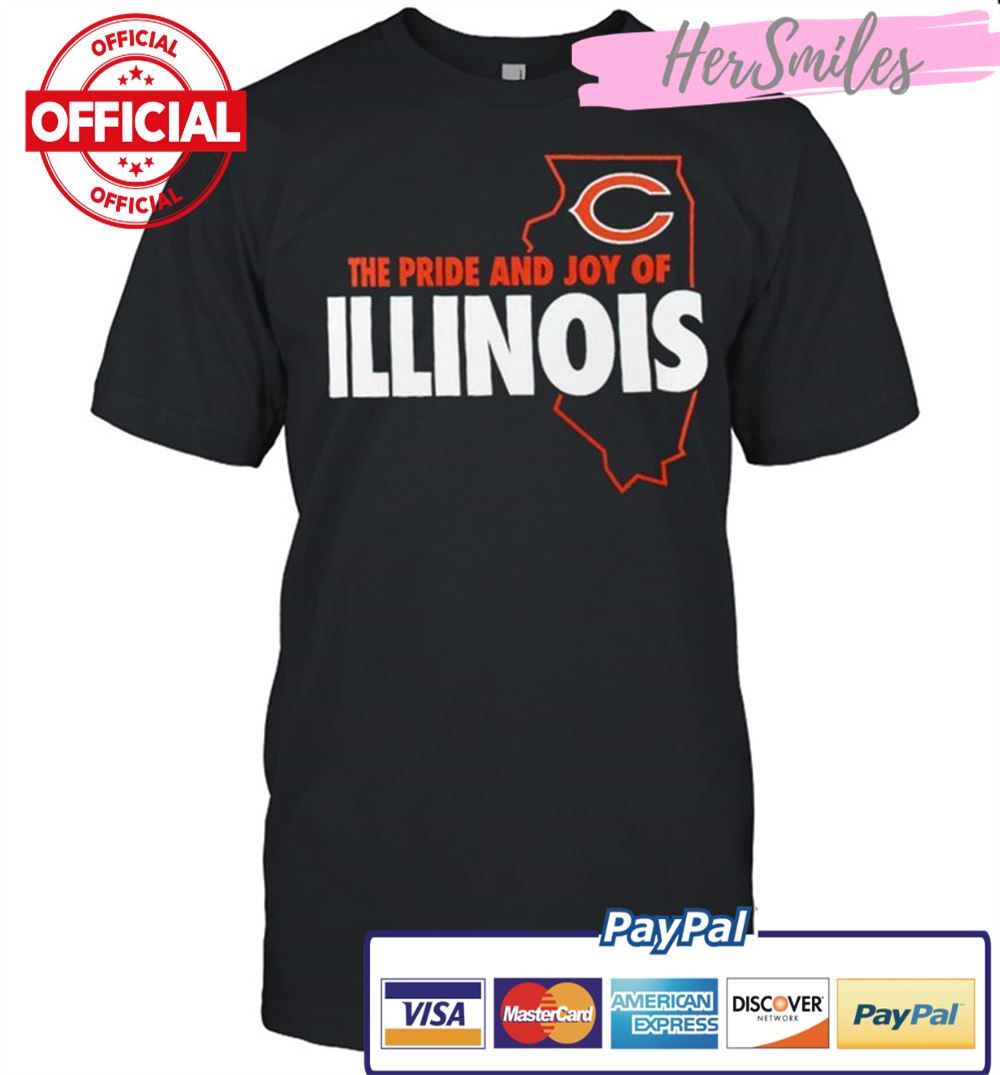 Chicago Bears the pride and joy of illinois T-Shirt