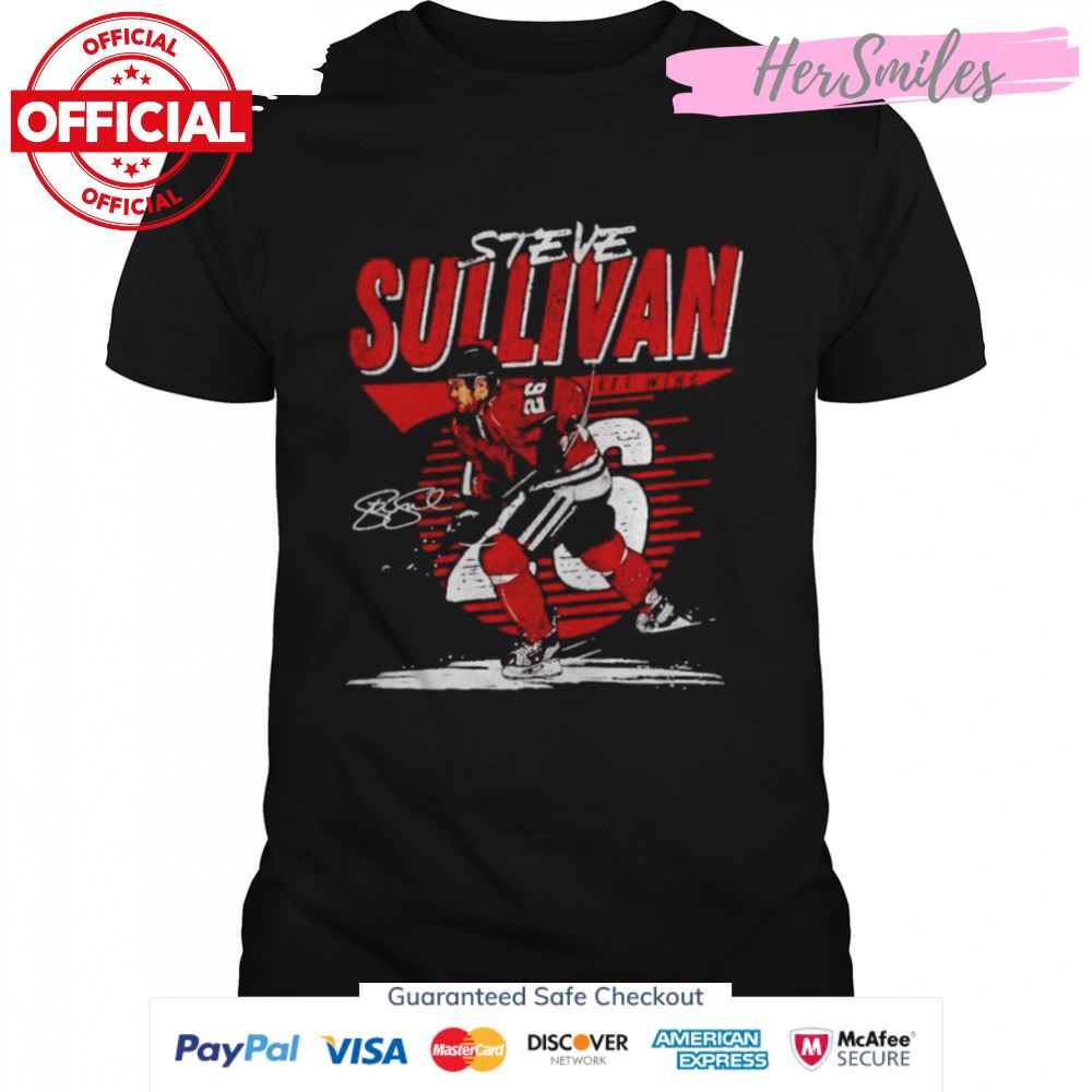 Chicago Blackhawks Steve Sullivan left wing signature shirt