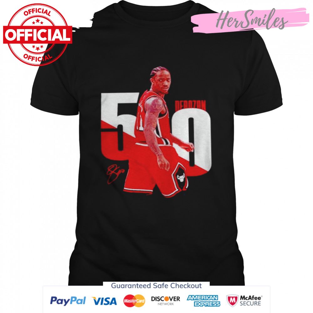 Chicago Bulls Demar Derozan 50 Point Game signature shirt