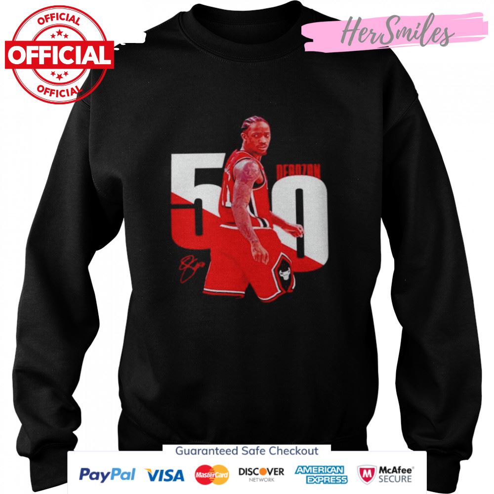 Chicago Bulls Demar Derozan 50 Point Game signature shirt