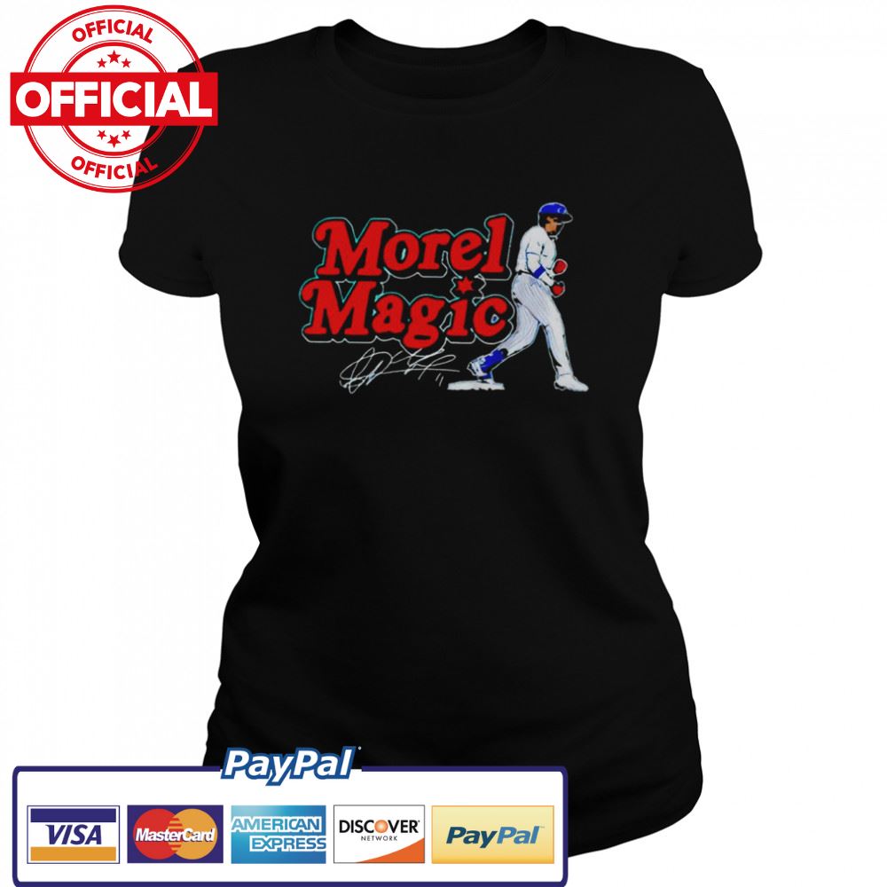Chicago Cubs Christopher Morel Magic signature 2022 T-shirt