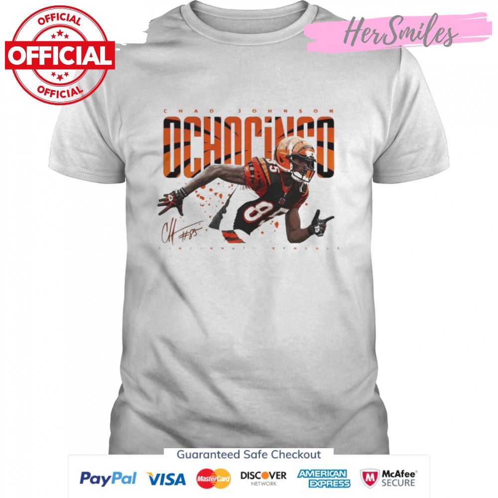 Cincinnati Bengals Chad Johnson Ochocinco signature shirt