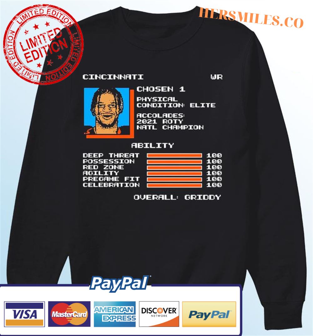 Ja'Marr Chase smile chosen 1 signature shirt, hoodie, sweater and v-neck t- shirt