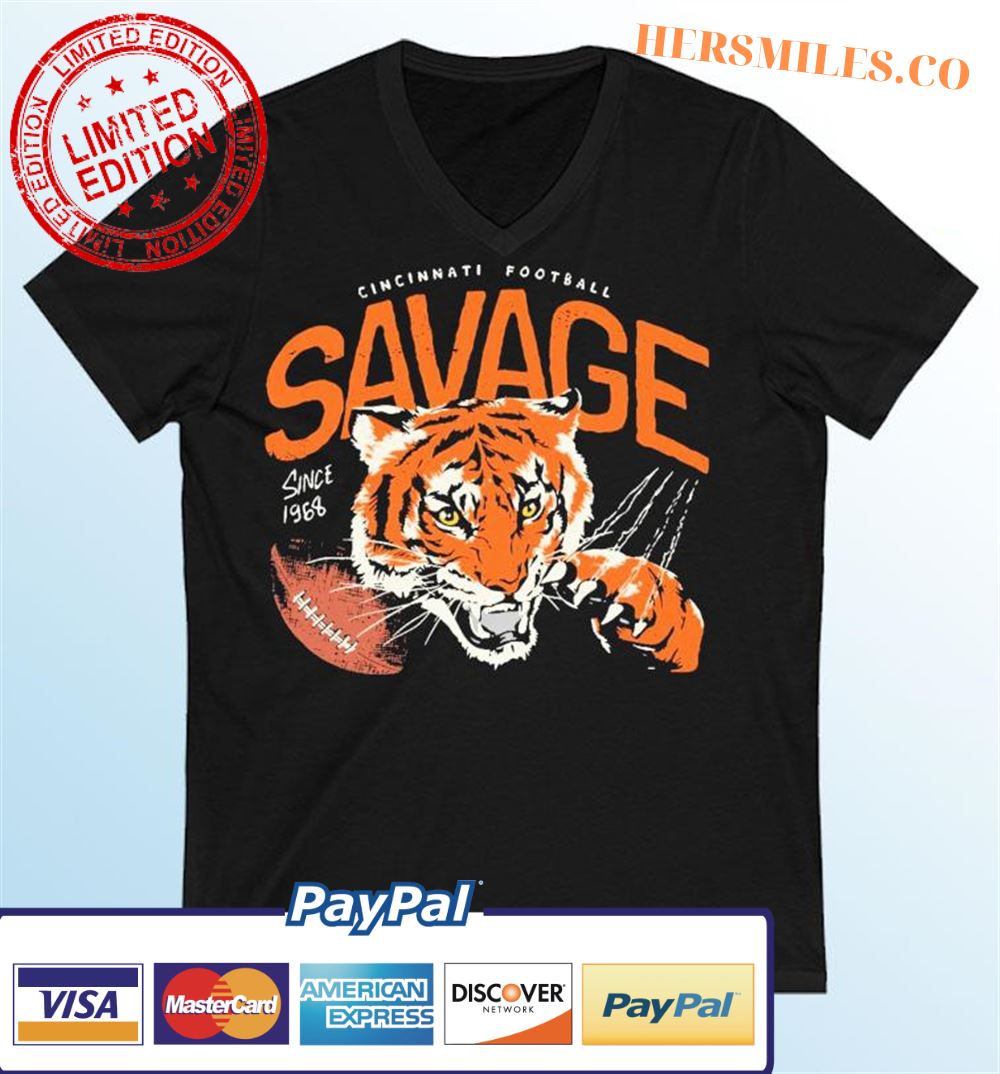 Cincinnati Football Savage Since 1968 Classic T-Shirt