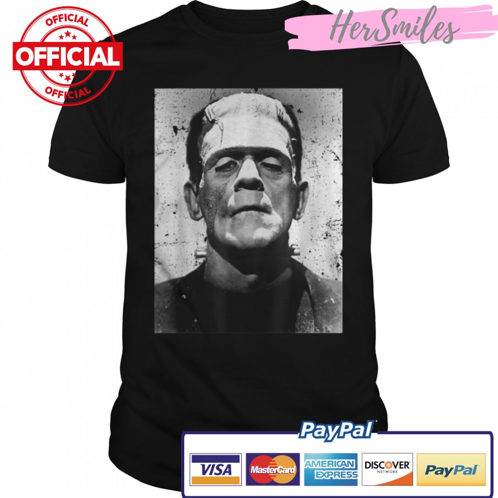 Classic Halloween Monster Horror Movie Frankenstein Monster T-Shirt