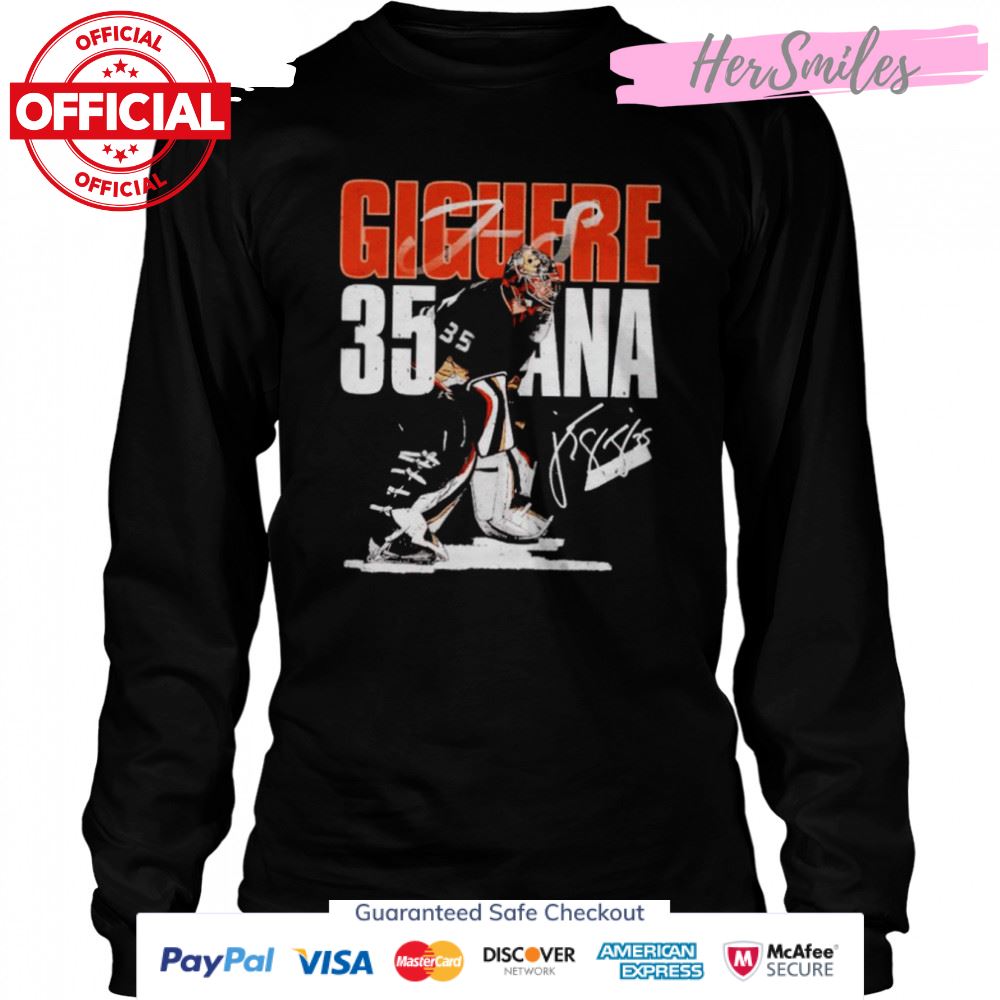 Colorado Avalanche Jean-Sebastien Giguere bold signature shirt Colorado Avalanche Jean-Sebastien Giguere bold signature shirt