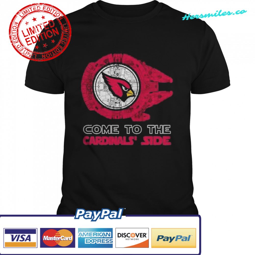Come to the Arizona Cardinals’ Side Star Wars Millennium Falcon shirt