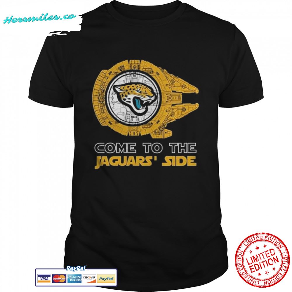 Come to the Jacksonville Jaguars’ Side Star Wars Millennium Falcon shirt