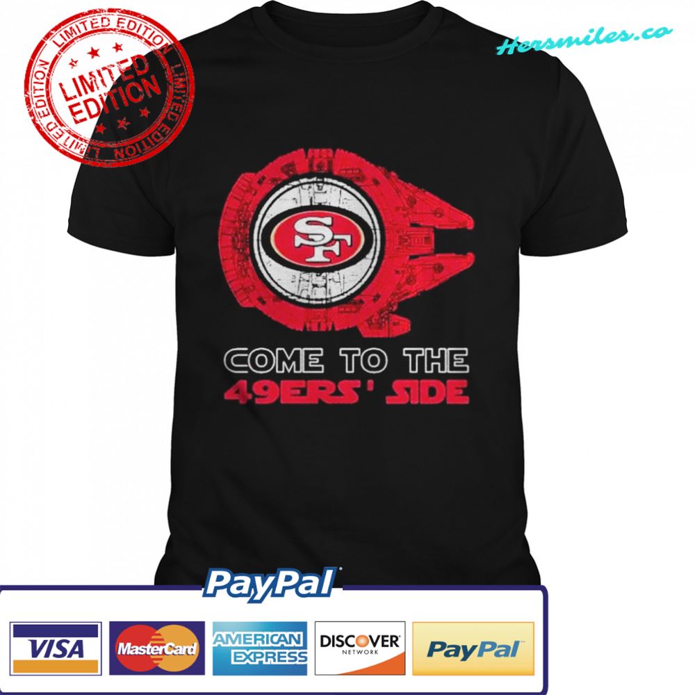 Come to the San Francisco 49ers’ Side Star Wars Millennium Falcon shirt
