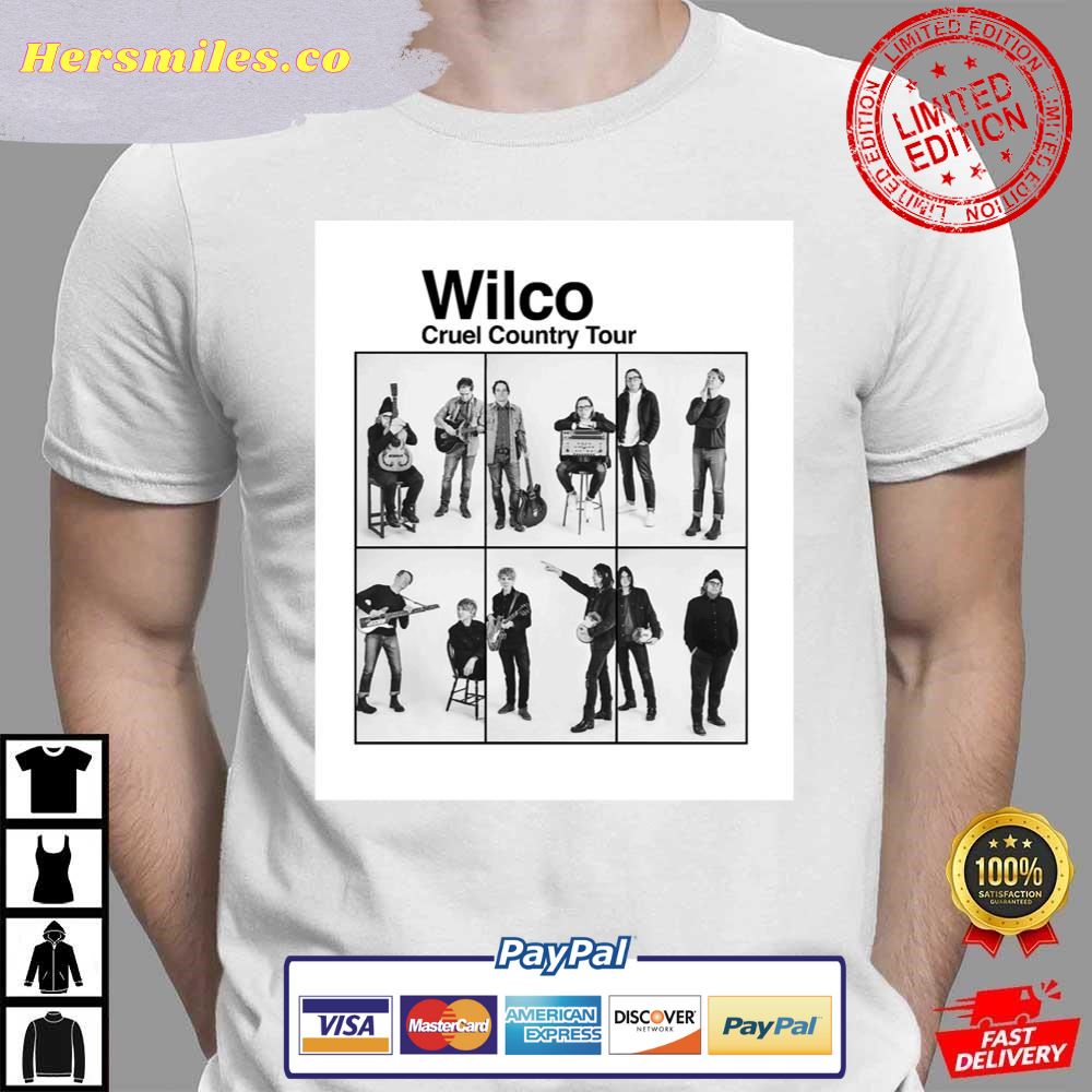 Cruel Country Tour Wilco Shirt