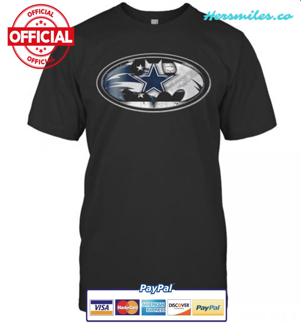 Dallas Cowboys Batman Logo T-Shirt