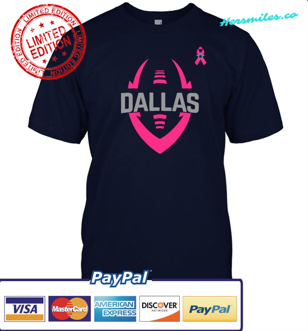 Dallas Cowboys Breast Cancer T Shirt