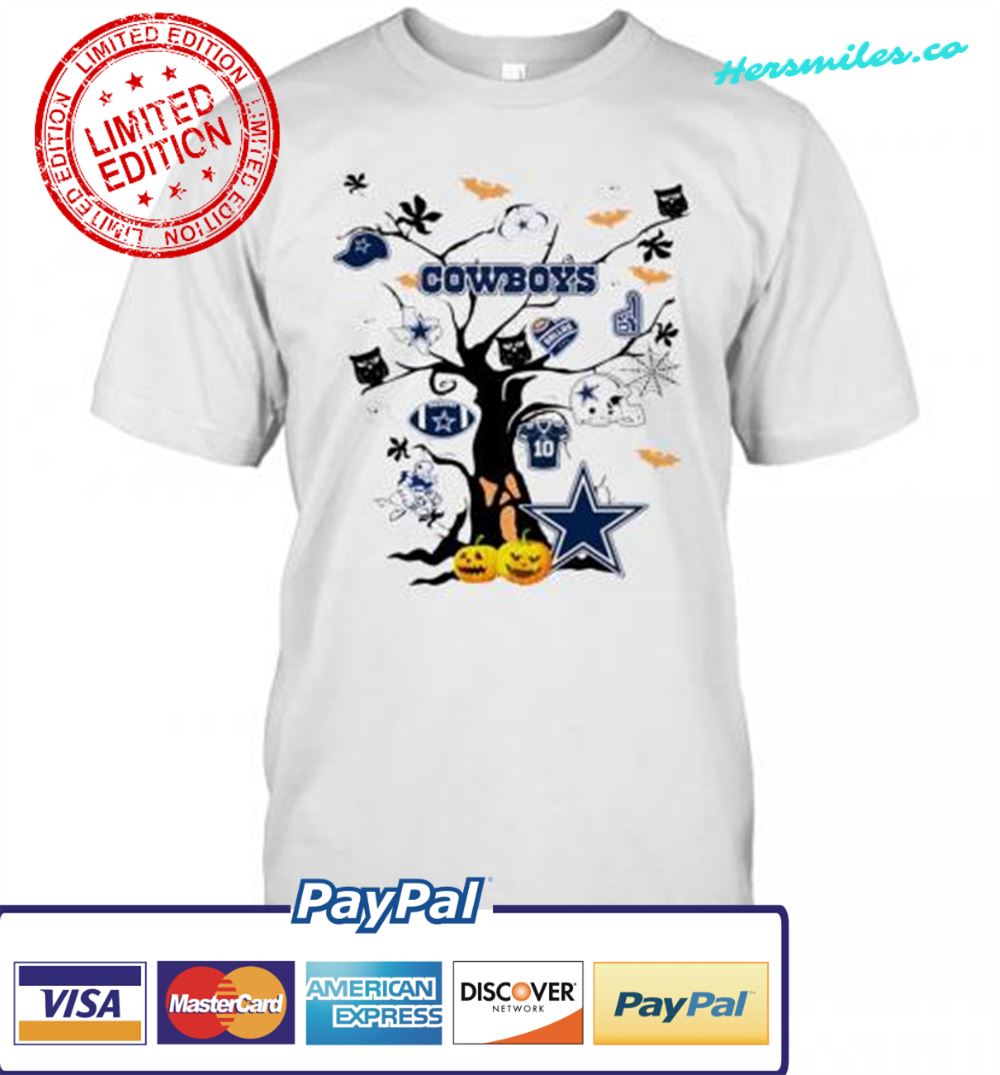 Dallas Cowboys Halloween Tree T-Shirt