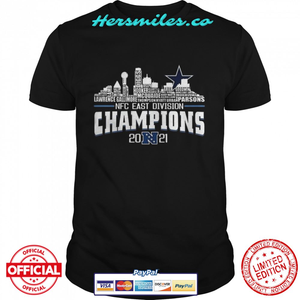 Dallas Cowboys Nfc East Division Champions 2021 Matchup Texas City Shirt