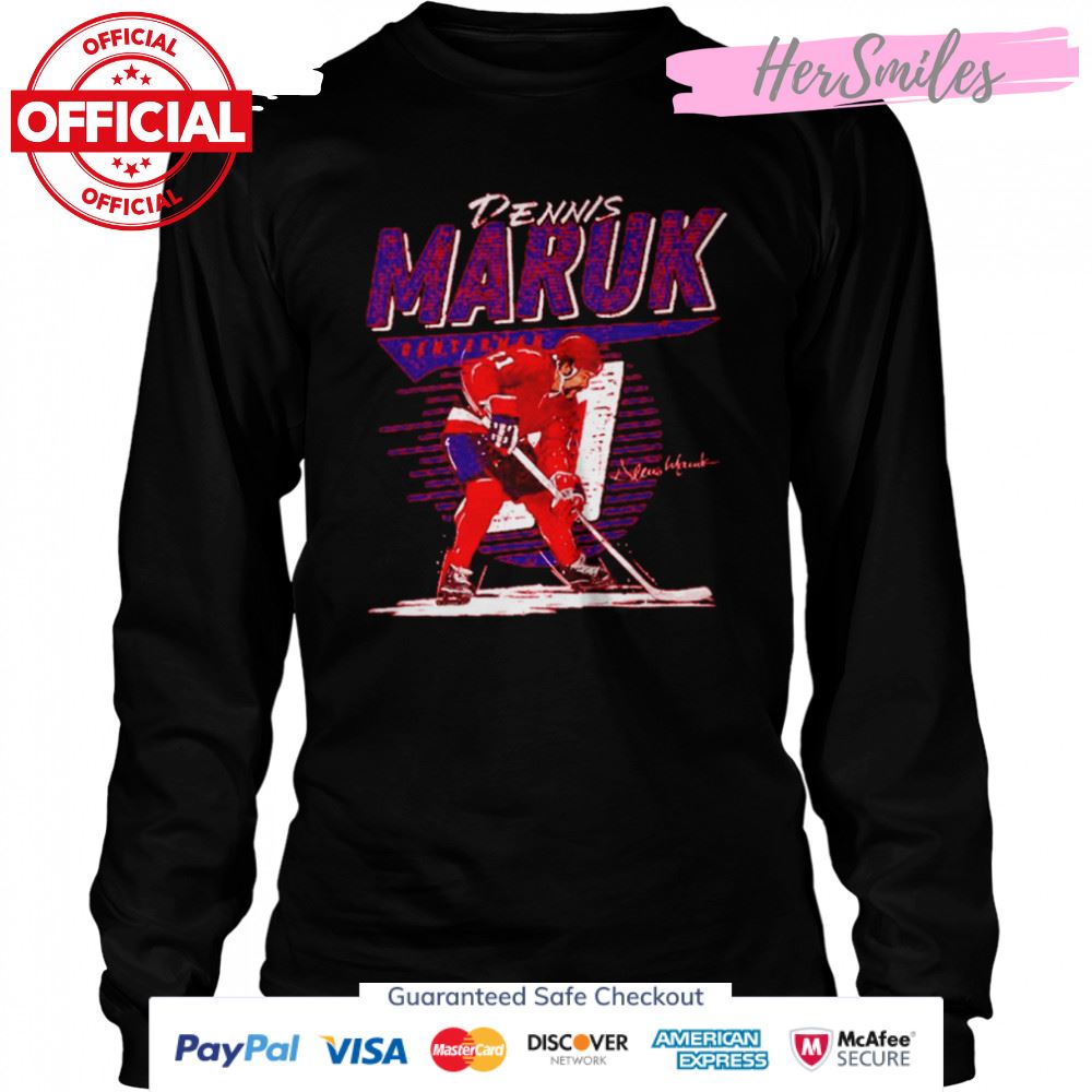 Dennis Maruk Washington Hockey Signatures Shirt Dennis Maruk Washington Hockey Signatures Shirt