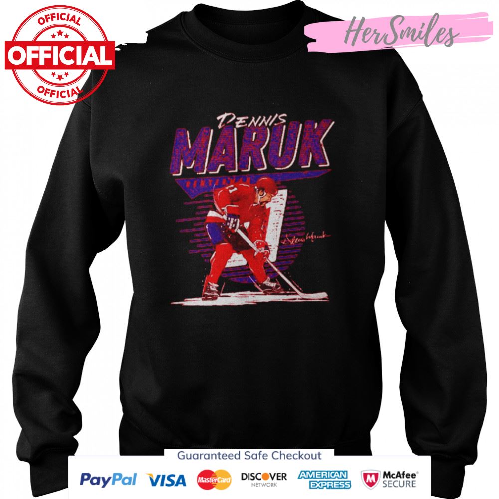 Dennis Maruk Washington Hockey Signatures Shirt Dennis Maruk Washington Hockey Signatures Shirt