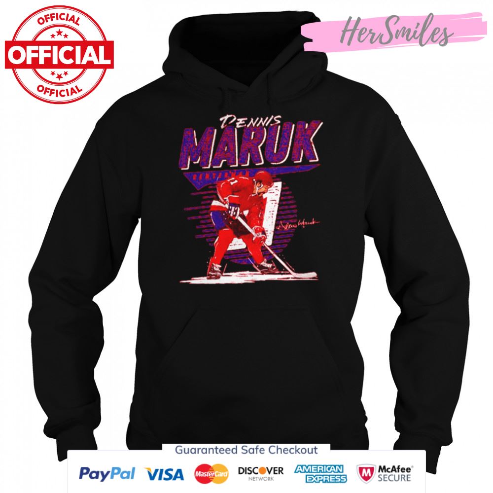Dennis Maruk Washington Hockey Signatures Shirt Dennis Maruk Washington Hockey Signatures Shirt