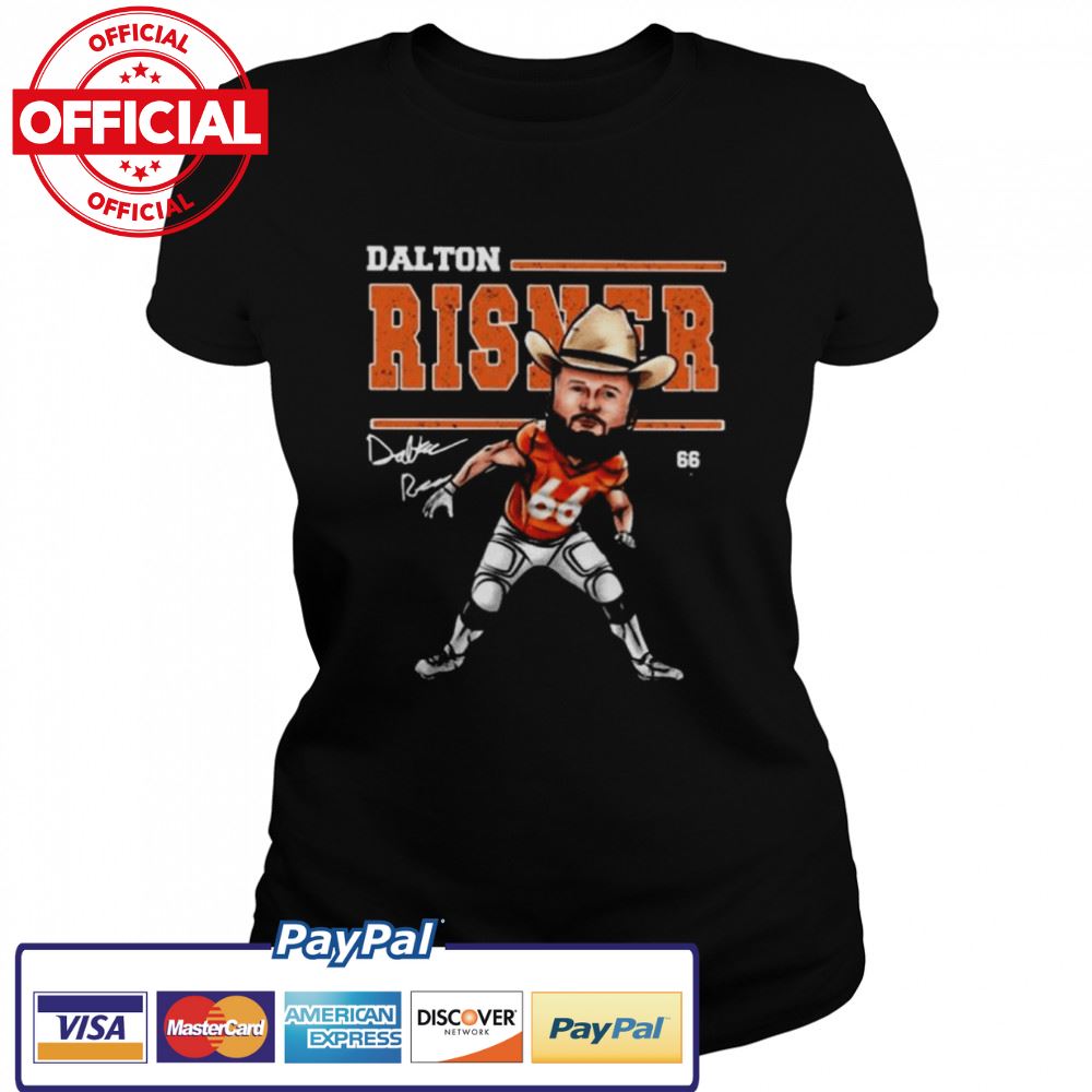 Denver Broncos Dalton Risner signature shirt