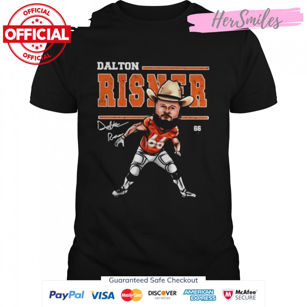 Denver Broncos Dalton Risner signature shirt