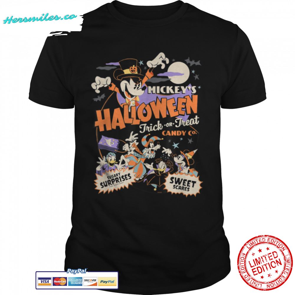 Disney Mickey’s Halloween Trick or Treat Candy Co. T-Shirt