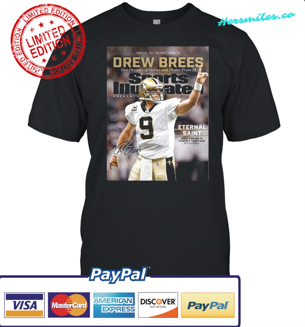 Drew Brees New Orleans Saints Signature Two Decades Of Stories And Photos From SI shirt