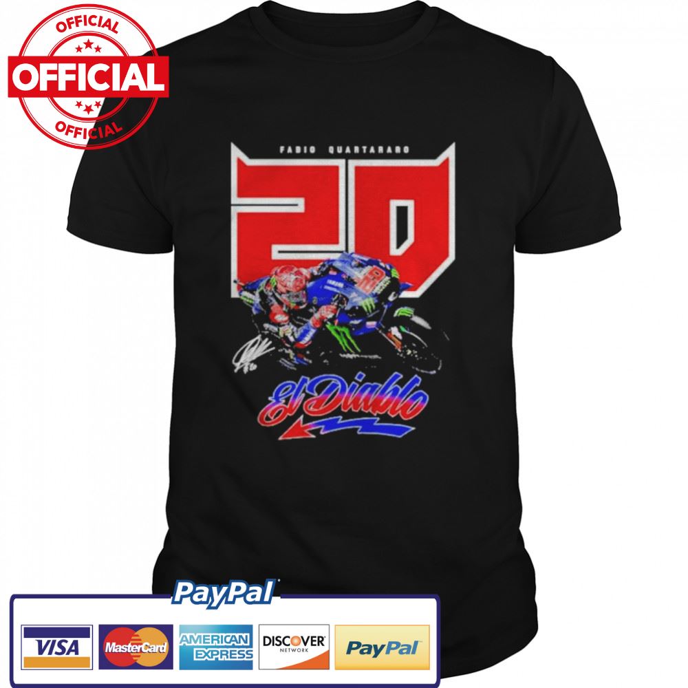 Fabio Quartararo El Diablo 20 Signature Shirt
