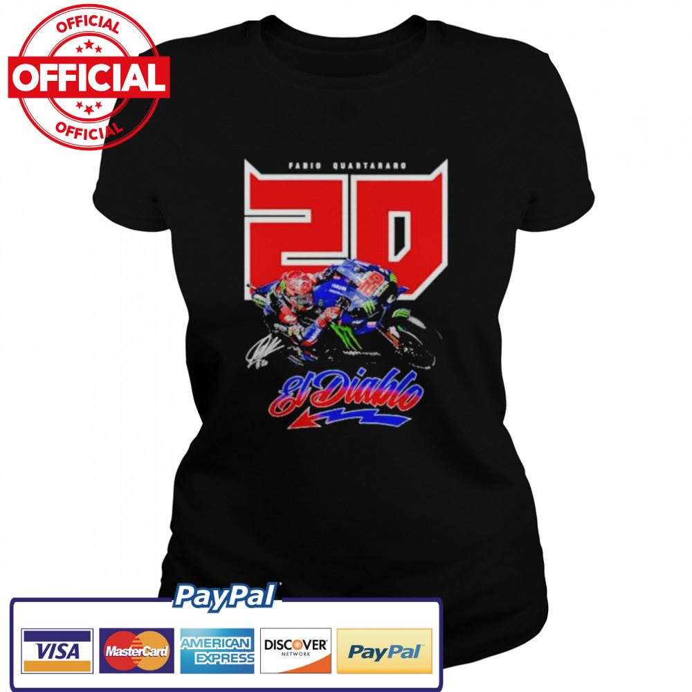 Fabio Quartararo El Diablo 20 Signature Shirt