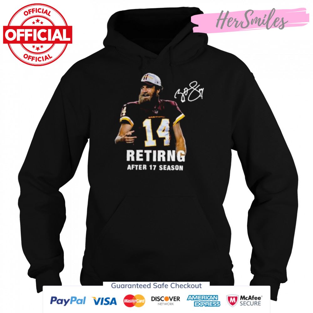 Fitzpatrick retiring after 17 season in nfl signature shirt Fitzpatrick retiring after 17 season in nfl signature shirt