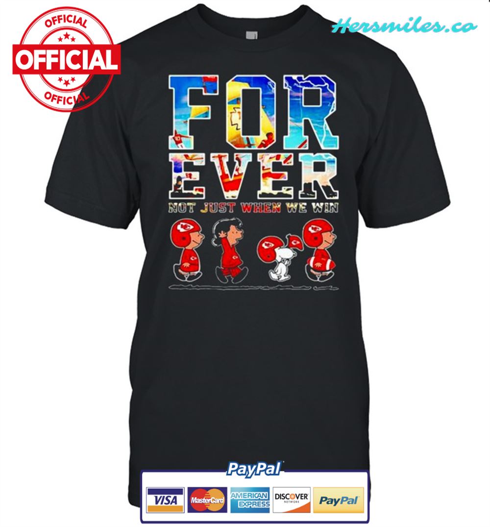 Forever Not Just When We Win Snoopy Vs Friends Tampa Bay Buccaneers Shirt