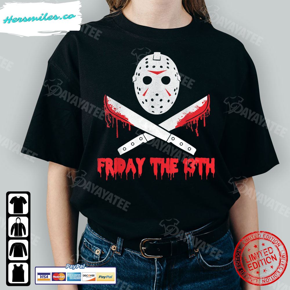 Funny Halloween Horror Shirt Friday 13Th T-Shirt