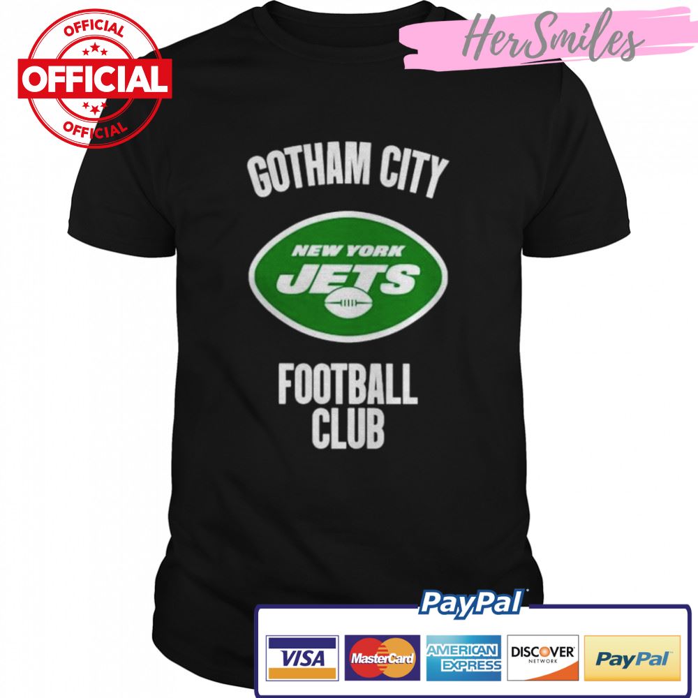 gotham City New York Jets football club shirt