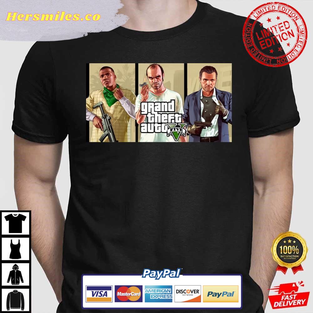 Grand Theft Auto V GTA 5 Game Gta 6 Shirt