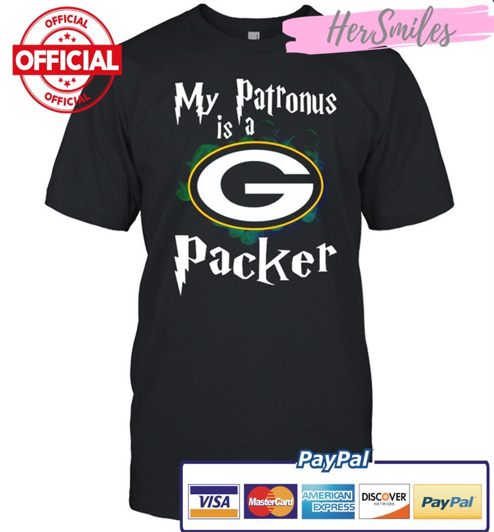 Green Bay Packers My Patronus Is A Packer Graphic T-Shirt