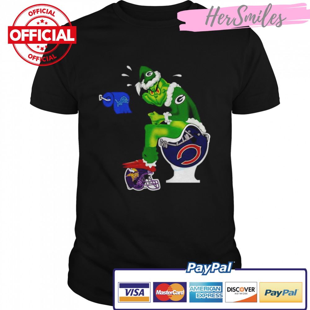 Grinch Nfl Fan Team Football Green Bay Packers Christmas shirt