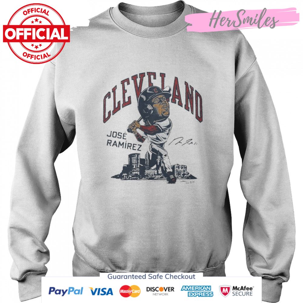 Official Cleveland Guardians Jose Ramirez Signature shirt, hoodie