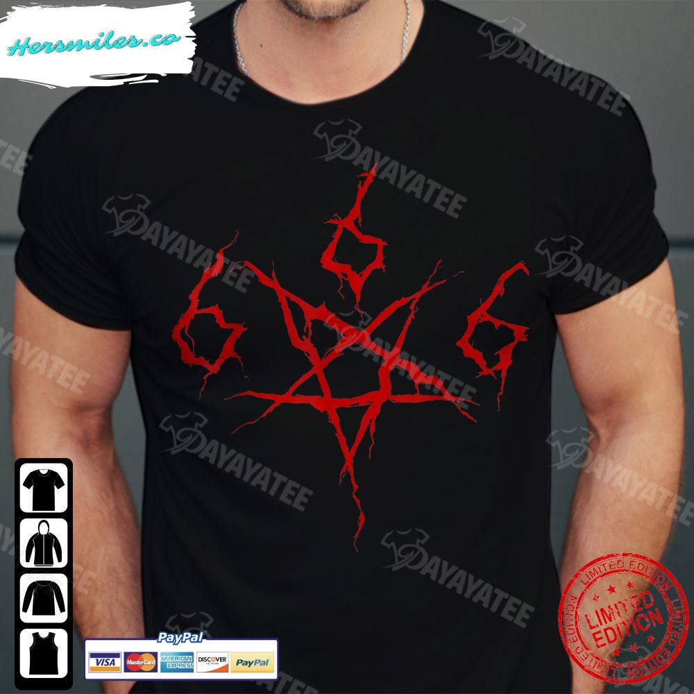 Halloween Horror Shirt Devil Satan Satanic 666 Pentagram Occult T-Shirt