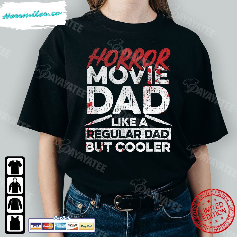 Halloween Horror Shirt Horror Movie Dad T-Shirt