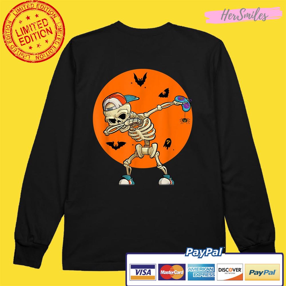 Halloween Skeleton Gamer Shirt