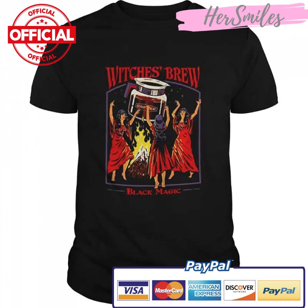 Halloween Witches’ Brew Black Magic Coffee T-shirt