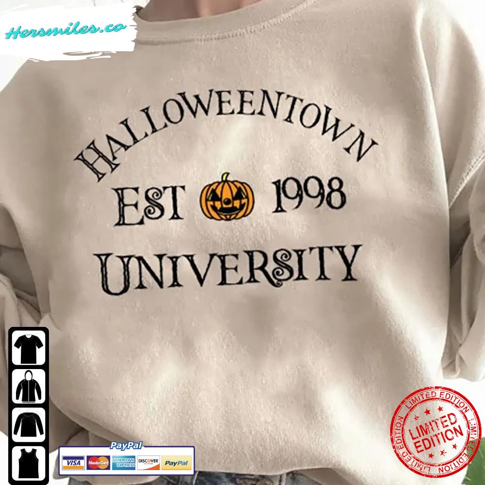 Halloweentown University Est 1998 Sweatshirt Fall Sweater T-Shirt