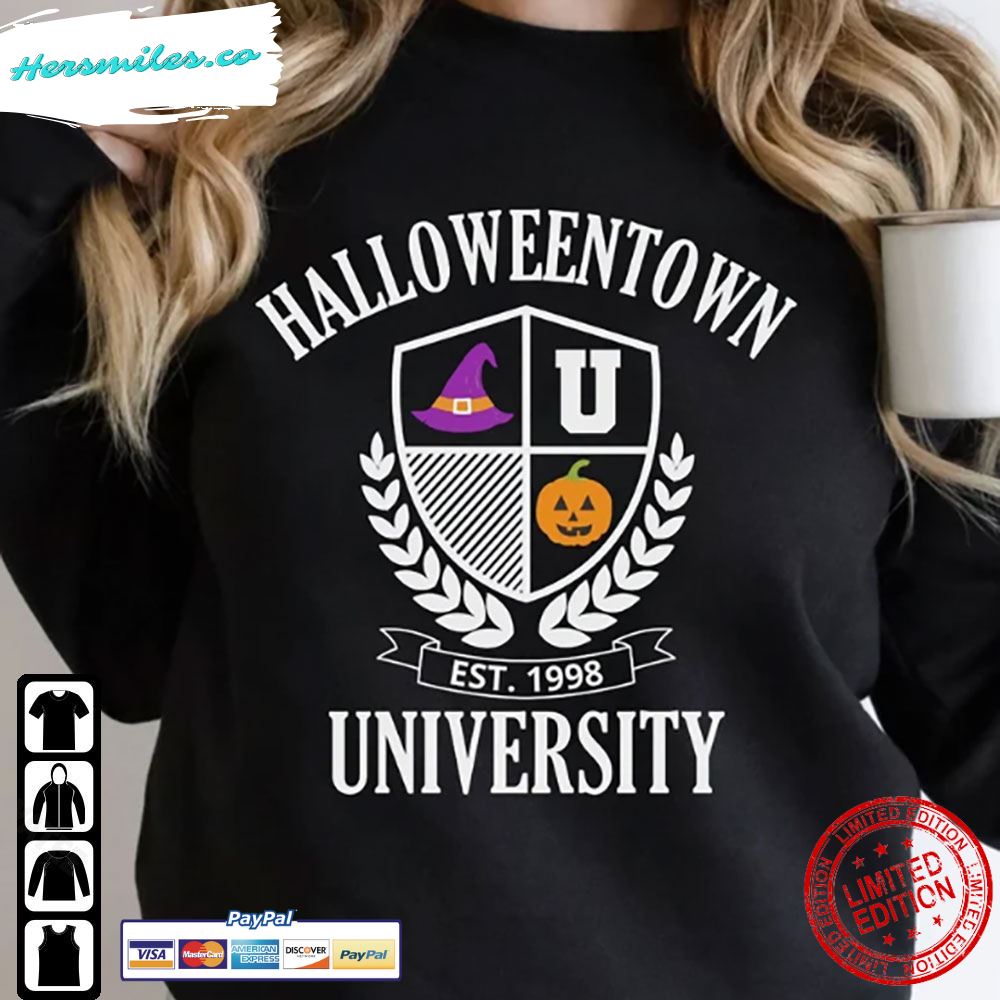 Halloweentown University Sweatshirt Pumpkin Est 1998 T-Shirt