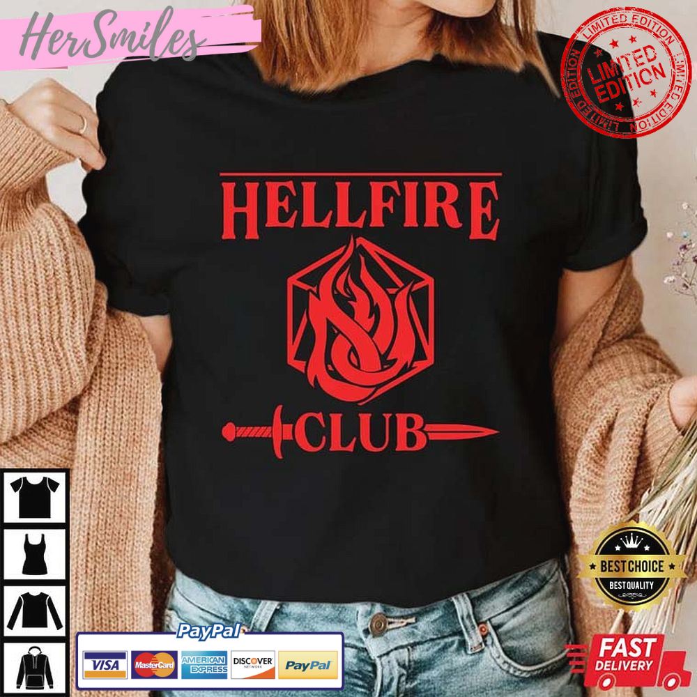 Hellfire Club, Stranger Things Gift For Fan T-Shirt