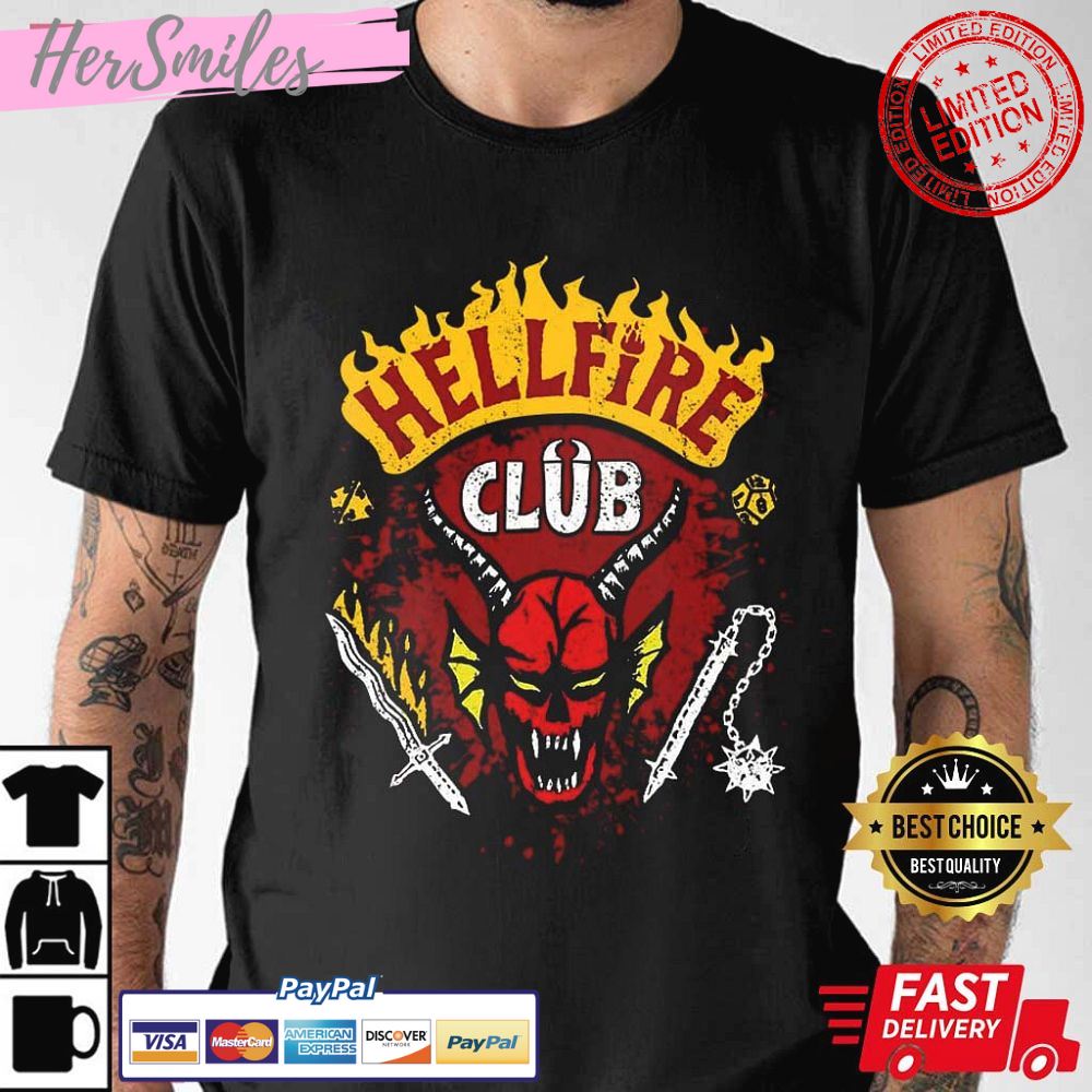 Hellfire Club, Stranger Things Season 4 Gift For Fan Shirt
